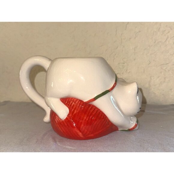 Cat Shaped Wondershop Mug With Yarn Ball Design 16 Oz Dishwasher Safe Target 202 - Picture 3 of 7